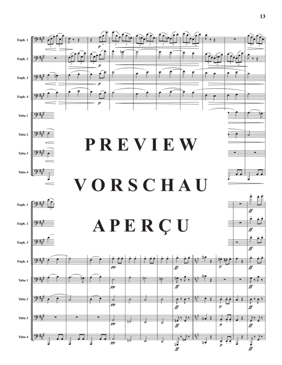 Product gallery: Page 14 of 21 Allegretto , , (Tuba-Ensemble, EEETTT)