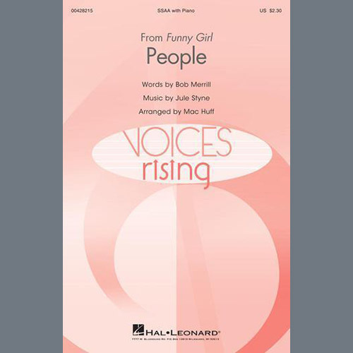 Produktbild zu: People (from Funny Girl) (arr. Mac Huff)