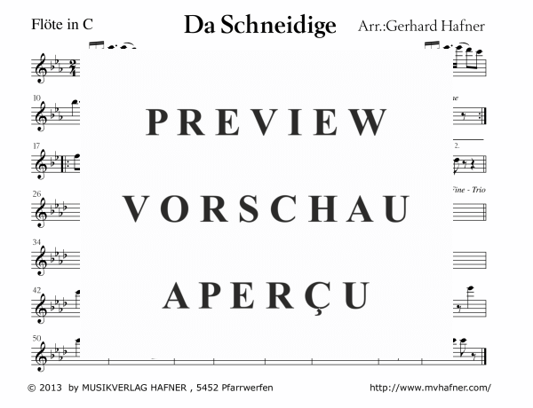 Product gallery: Page 7 of 11 Da Schneidige, , (large wind orchestra)
