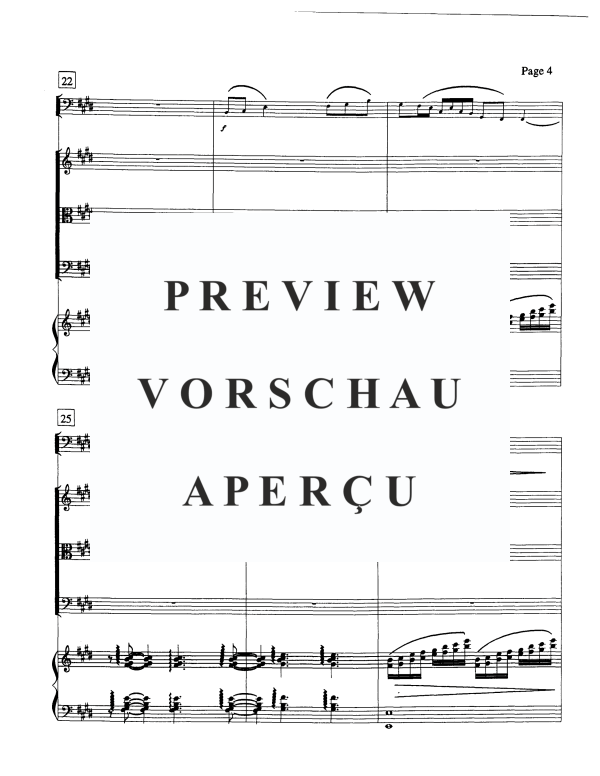 Produktgalerie: Seite 7 von 11 Concertino No. 1 - 4 Movements, , Gemischtes Ensemble Tuba, Violine, Viola, Violoncello und Klavier