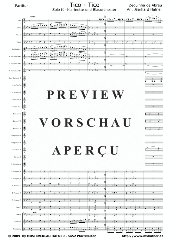 Product gallery: Page 6 of 11 Tico - Tico, , (large wind orchestra)