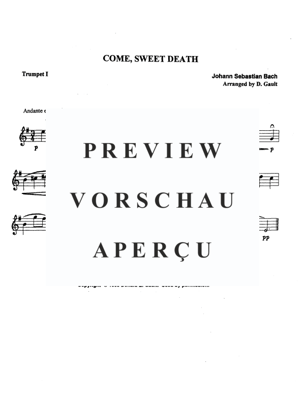 Produktgalerie: Seite 5 von 9 O Haupt voll Blut und Wunden, , Blechbläser Quartett