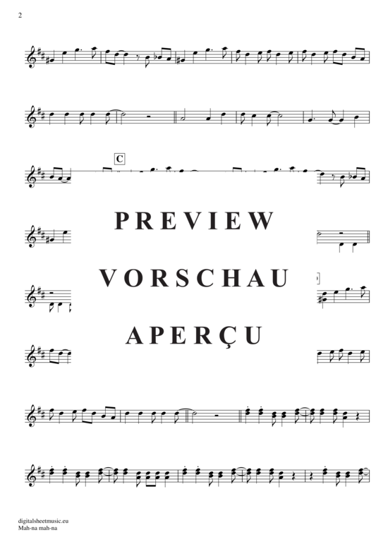 Product gallery: Page 3 of 4 Mah Na Mah Na , Muppet Show, Clarinet in B-flat