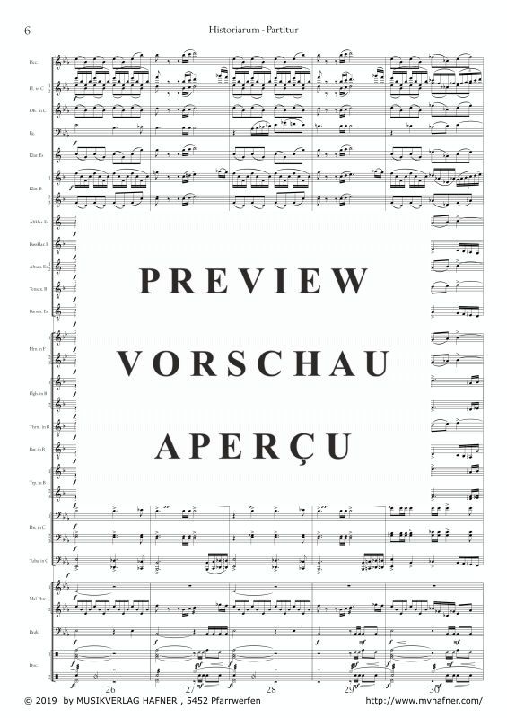Product gallery: Page 10 of 11 Historiarum - 777 Jahre Markt Werfen, , (large wind orchestra)