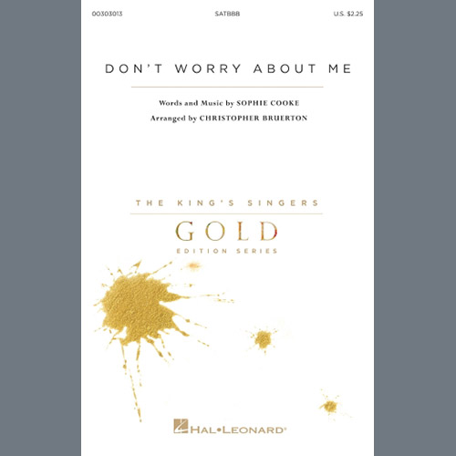 Produktbild zu: Don't Worry About Me (arr. Christopher Bruerton)