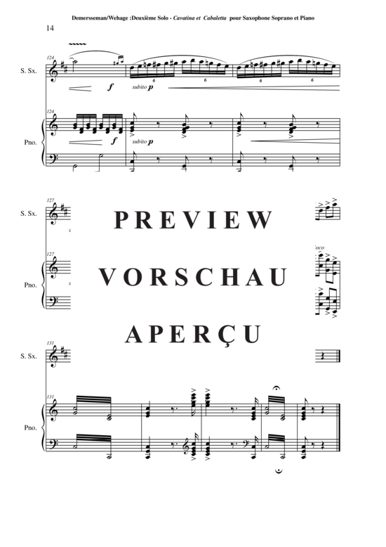 gallery: Deuxieme Solo: Cavatina et Cabaletta , , (Sopran-Saxophon + Klavier)