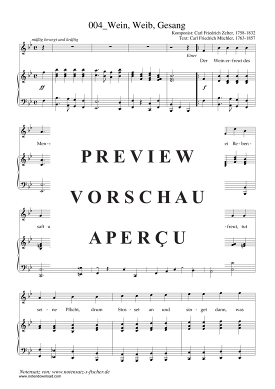 Product gallery: Page 2 of 3 Wein, Weib, Gesang , , Piano and Voice