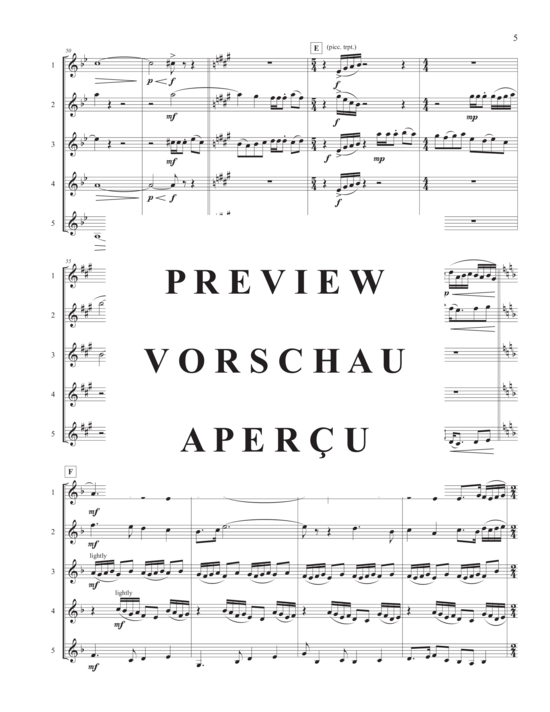 Produktgalerie: Seite 8 von 21 Blazons Five , , (5-stimmiges Trompetenensemble)