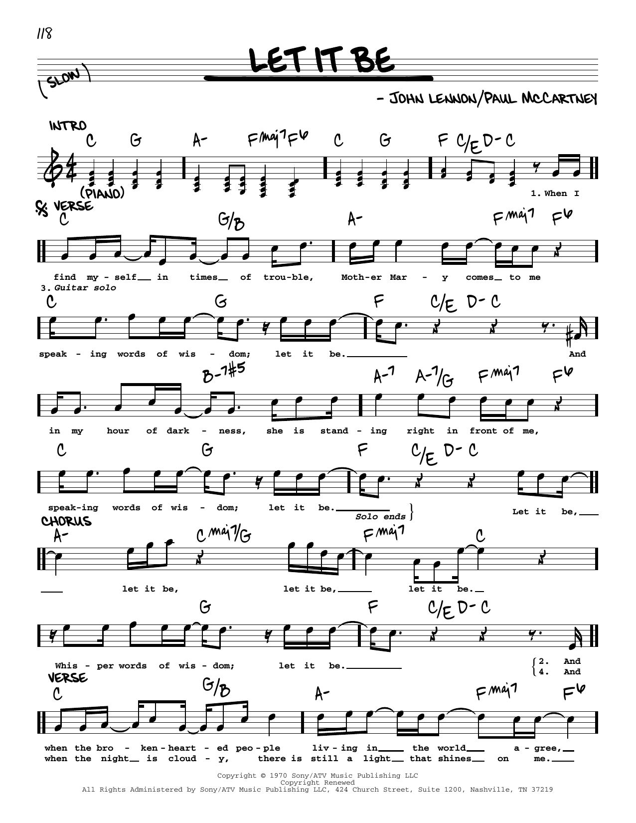 Product gallery: Page 1 of 1 Let It Be [Jazz version], The Beatles