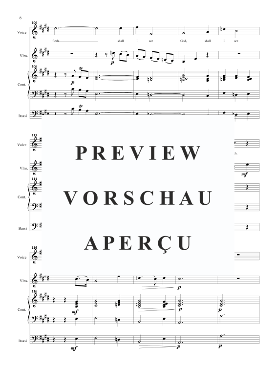 Product gallery: Page 11 of 11 I know that my redeemer liveth (from Messiah), , Solo Vocal and Orchestra