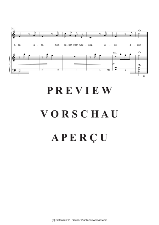 Product gallery: Page 5 of 5 Das Kind und der Kukuk , , Piano and Voice