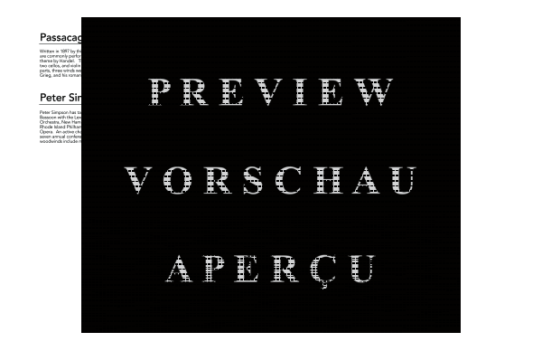 Product gallery: Page 4 of 11 Passacaglia, , (woodwind trio oboe, clarinet and bassoon)