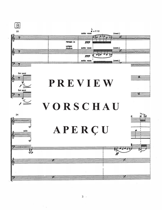 Product gallery: Page 5 of 21 Traces , , (flute, clarinet, bass clarinet, violin and cello)