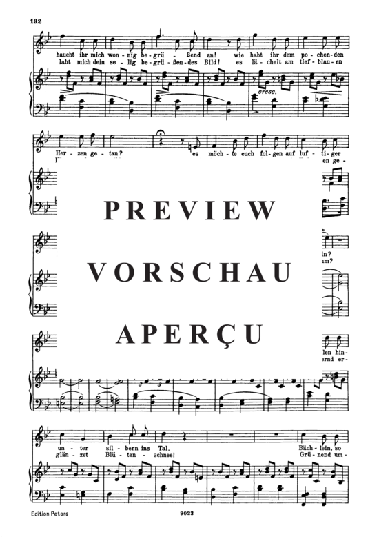 Product gallery: Page 3 of 5 Frühlingssehnsucht D.957-3 (Schwanengesang), , High Voice and Piano