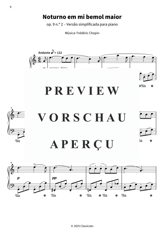 Produktgalerie: Seite 11 von 11 Devaneios românticos - Peças de piano delicadas e fáceis de tocar sobre amor e saudade, , Klavier Solo