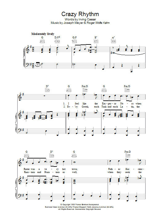 Produktbild zu: Crazy Rhythm