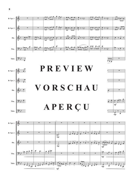 Produktgalerie: Seite 10 von 21 January Suite , , (Blechbläser Quintett)