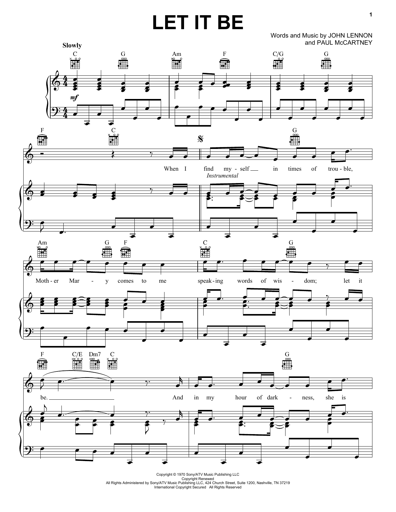 Product gallery: Page 1 of 1 Let It Be, The Beatles
