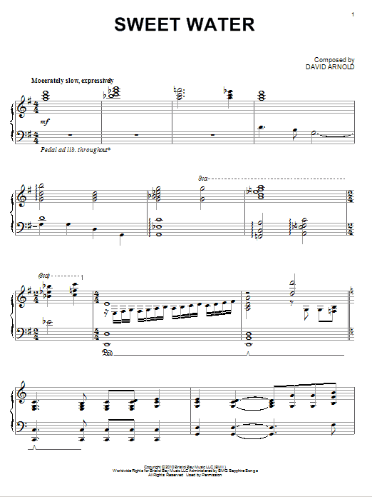 Product gallery: Page 1 of 1 Sweet Water, David Arnold