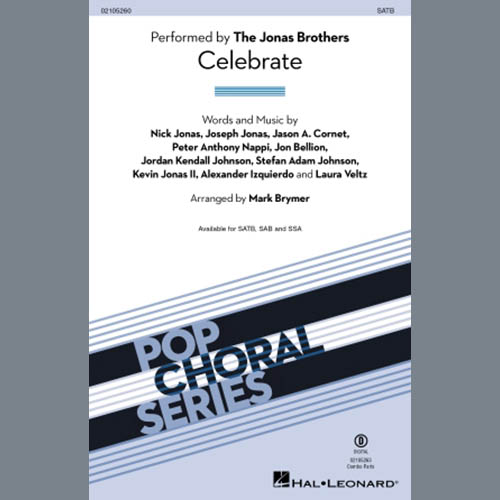 cover: Celebrate! (arr. Mark Brymer), Jonas Brothers, Chor
