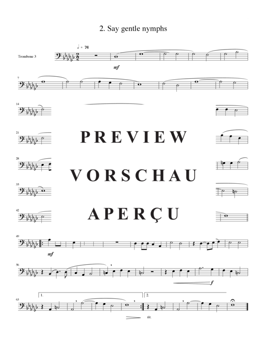 Produktgalerie: Seite 10 von 12 Zwei Madrigale Vol.11 , , (Posaunen-Quartett)