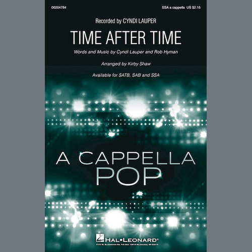 Produktbild zu: Time After Time (arr. Kirby Shaw)