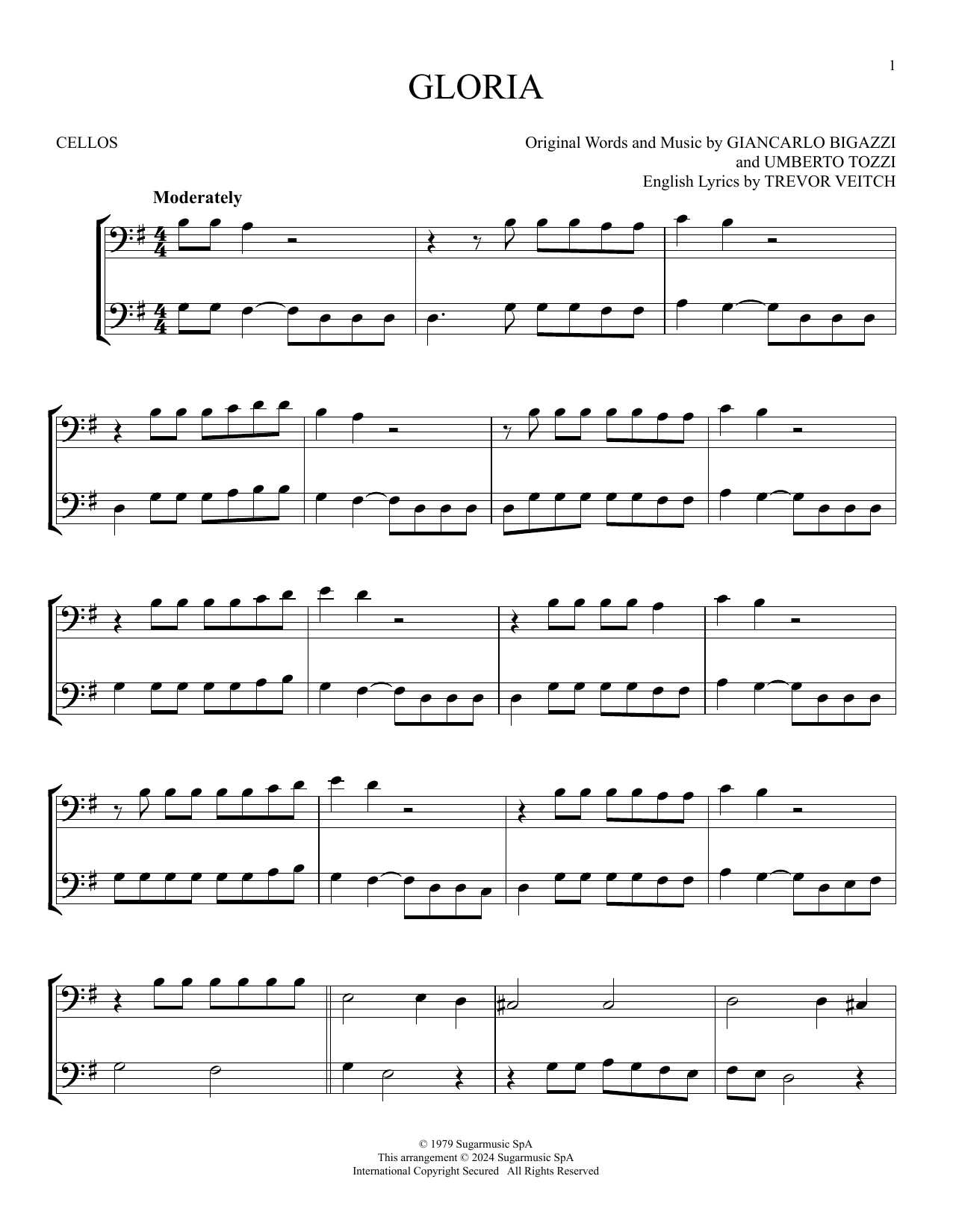 Produktgalerie: Seite 1 von 1 Gloria, Laura Brannigan, Violoncello