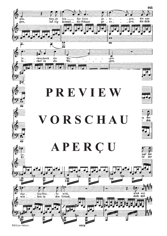 Product gallery: Page 8 of 14 Waldes-Nacht D.708, , Medium Voice and Piano