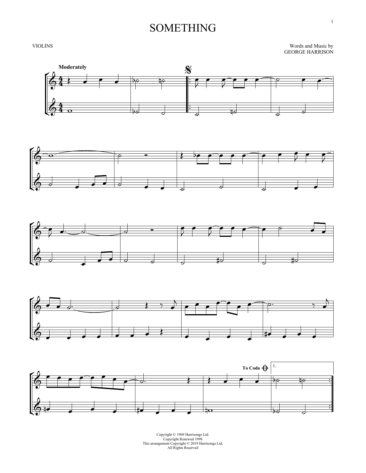 Product gallery: Page 1 of 1 Something, The Beatles