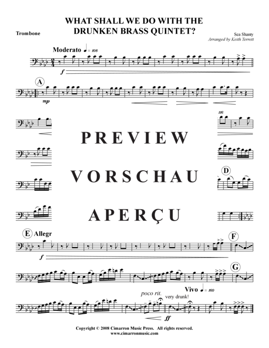 Produktgalerie: Seite 6 von 9 What Would You Do With a Drunken Tuba Quartet? , , (Blechbläserquintett)