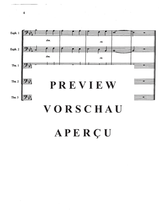 Product gallery: Page 20 of 21 Eleven Songs for Mens Chorus , , (Tuba Quartett EETT)