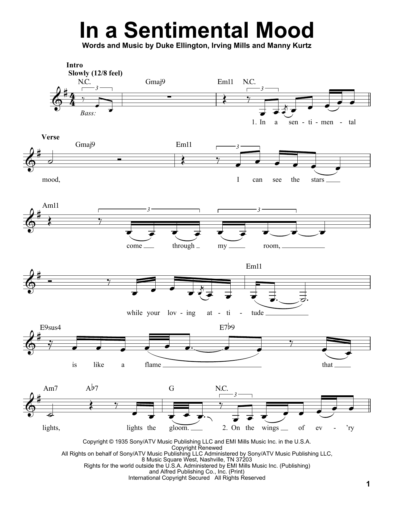 Produktbild zu: In A Sentimental Mood