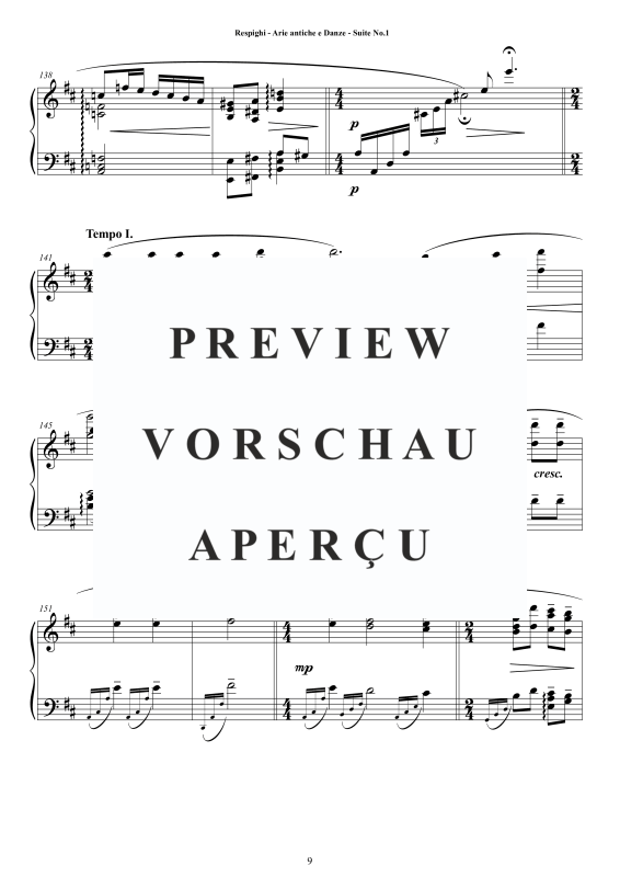 Produktgalerie: Seite 10 von 11 Suite No.1 - Antiche Arie e Danze, , Klavier Solo