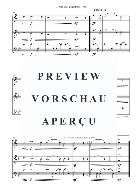 Produktgalerie: Seite 3 von 7 National Christmas Tree, , (Blechbläser Trio)