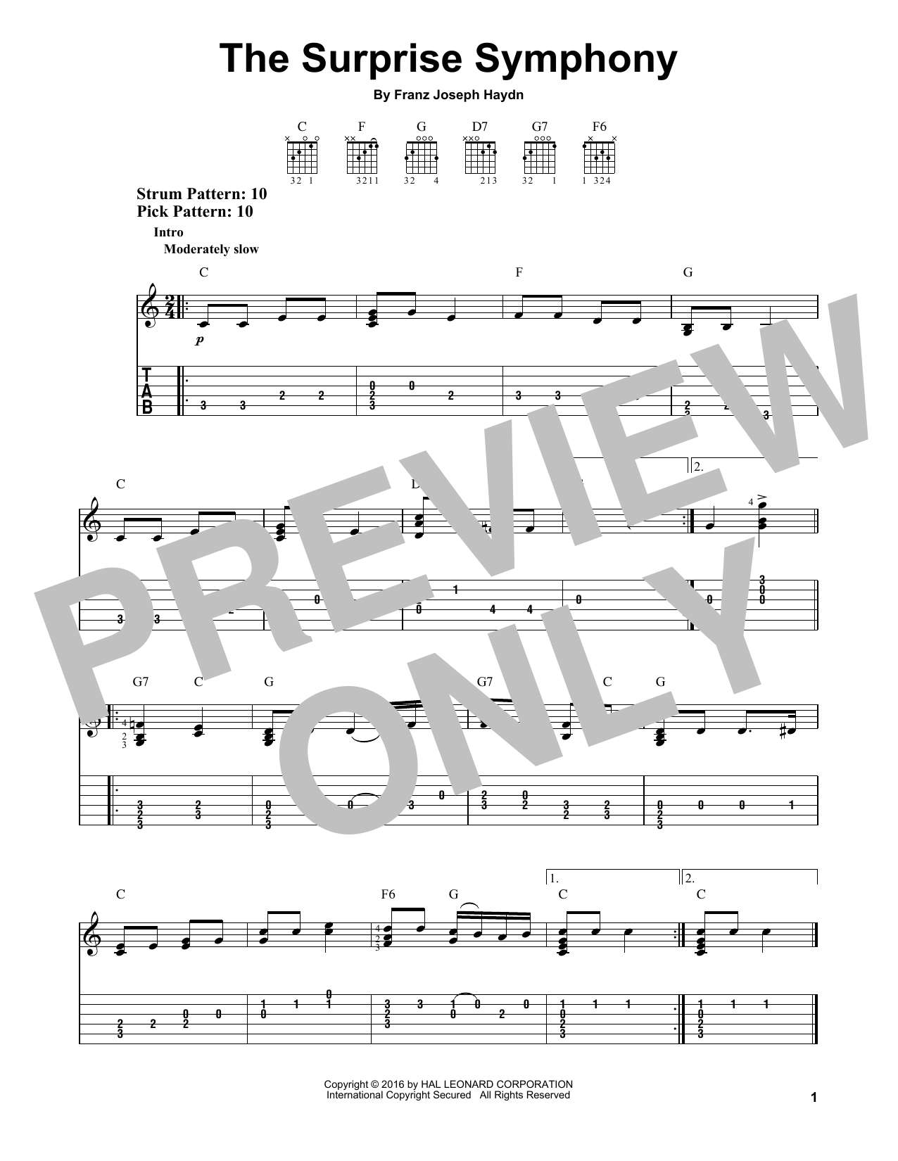 Product gallery: Page 1 of 1 The Surprise Symphony, Franz Joseph Haydn