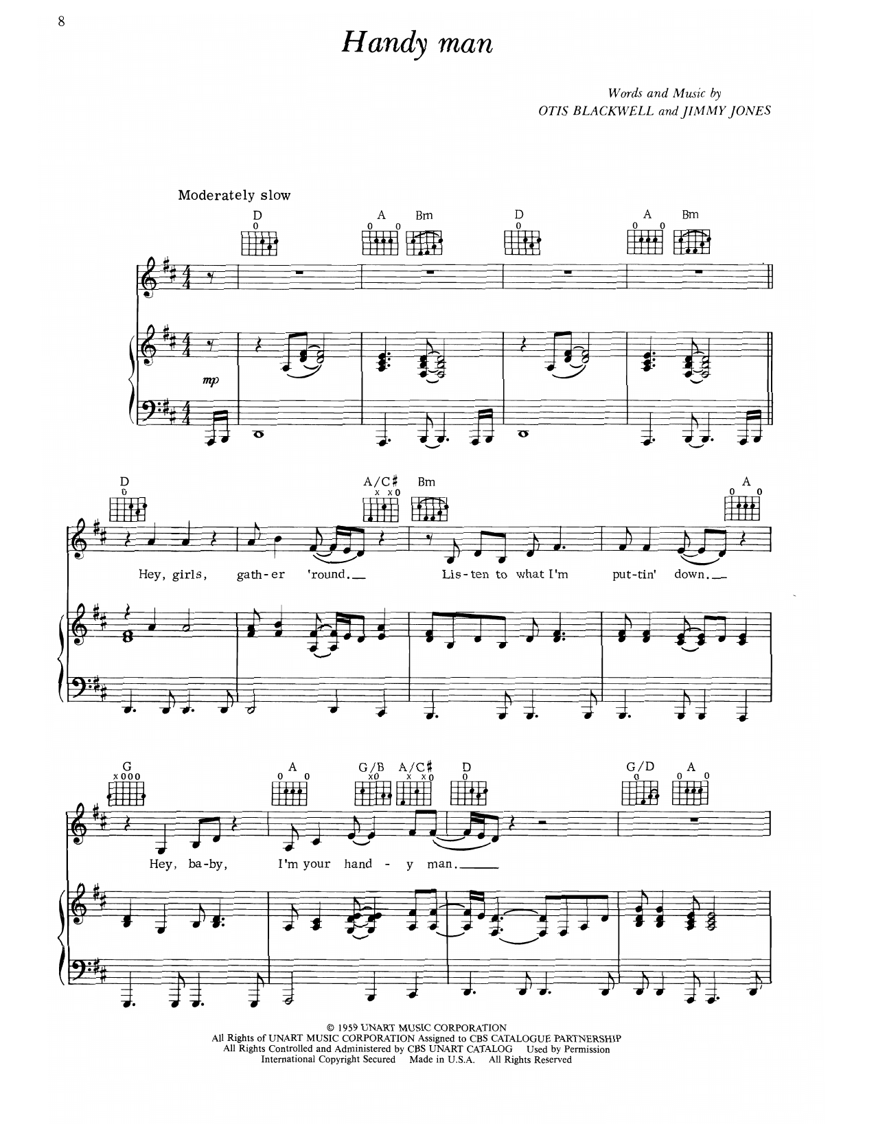 Produktgalerie: Seite 1 von 1 Handy Man, James Taylor, Gesang, Gitarre, Klavier