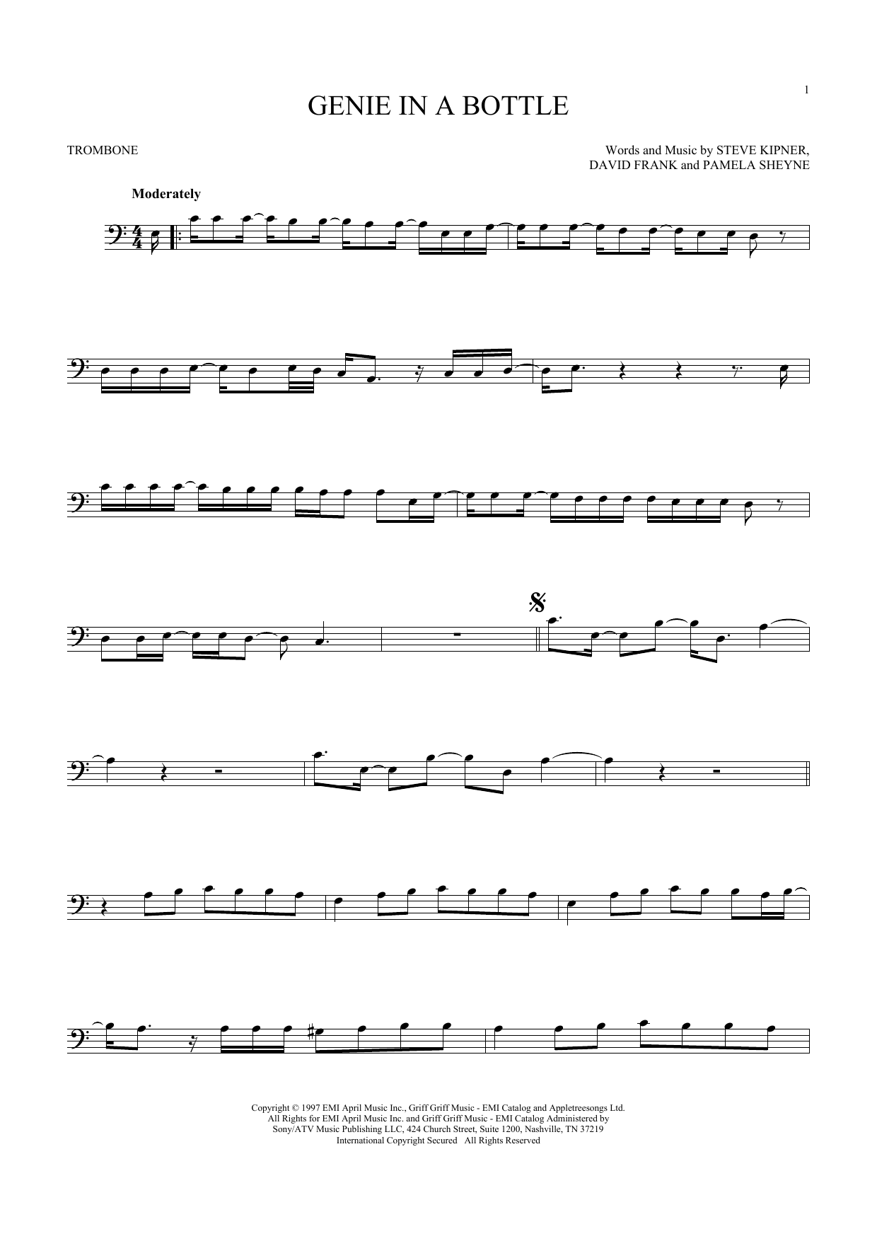 Product gallery: Page 1 of 1 Genie In A Bottle, Christina Aguilera