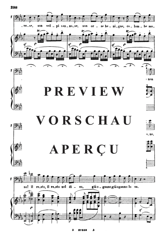 Product gallery: Page 6 of 9 Aprite un po'quegli occhi, , Bass/Baritone Solo and Piano