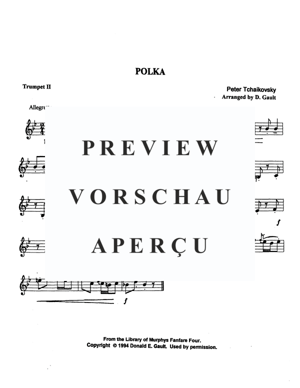 Produktgalerie: Seite 7 von 10 Polka, , BlechblÀserquartett