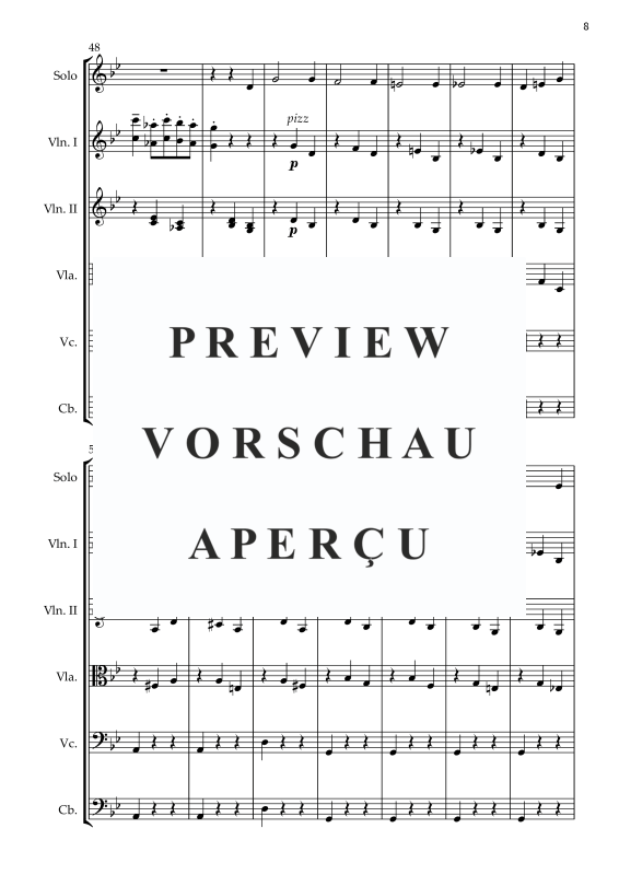 Product gallery: Page 10 of 11 Danse macabre, Op. 40 - For advanced youth and amateur orchestras, , Solo Violin and String Orchestra