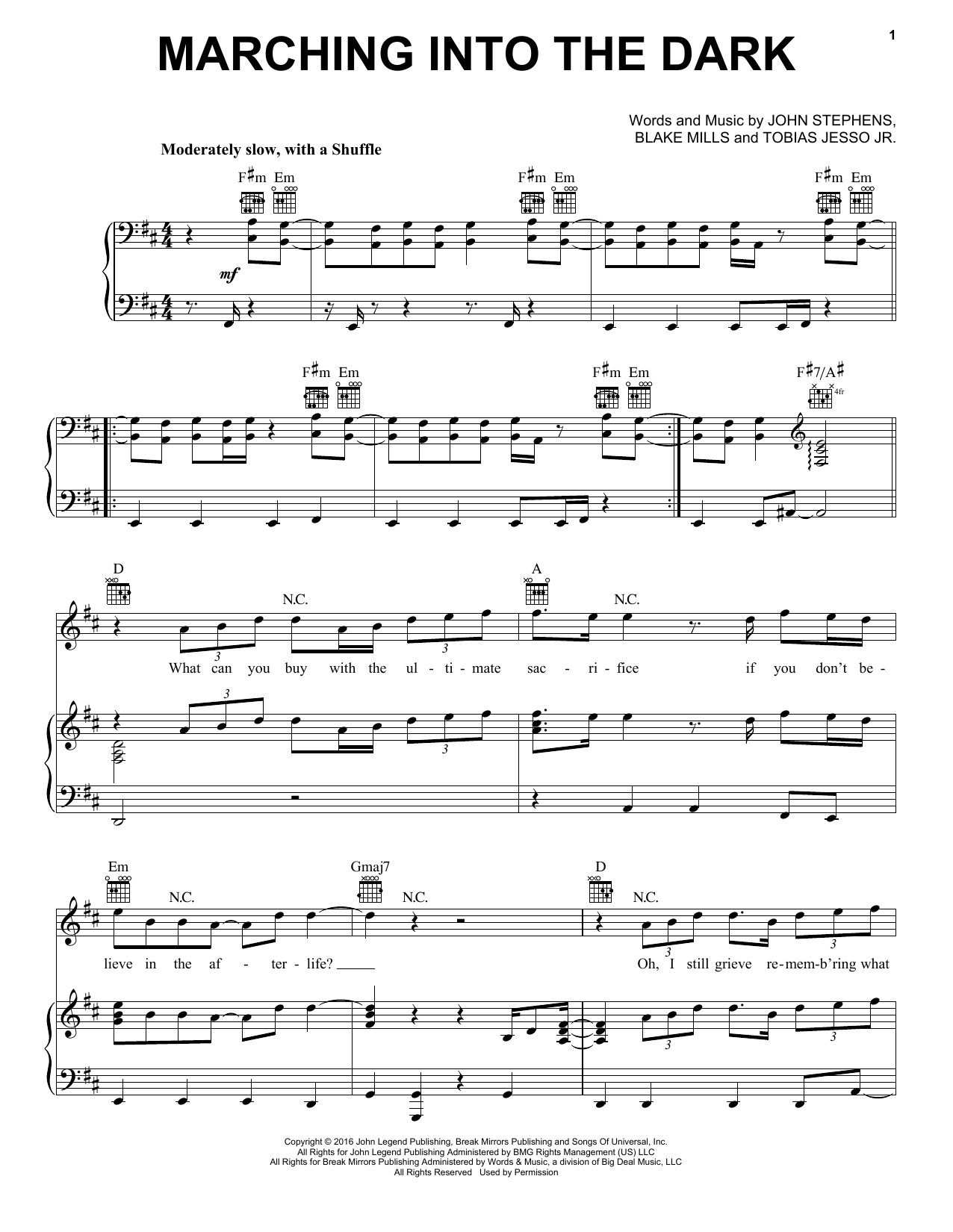 Produktbild zu: Marching Into The Dark