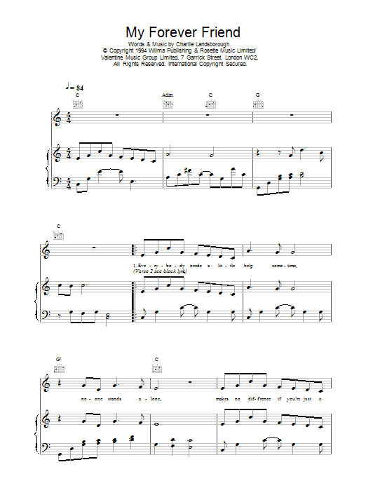 Produktgalerie: Seite 1 von 1 My Forever Friend, Daniel O'Donnell, Gesang, Gitarre, Klavier