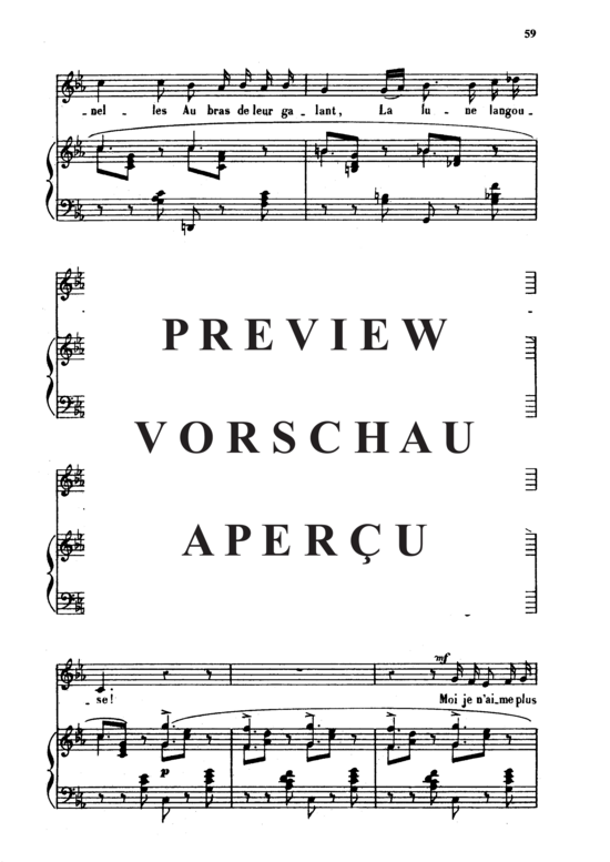 Product gallery: Page 5 of 6 Tristesse Op. 6 No.2, , Medium Voice and Piano