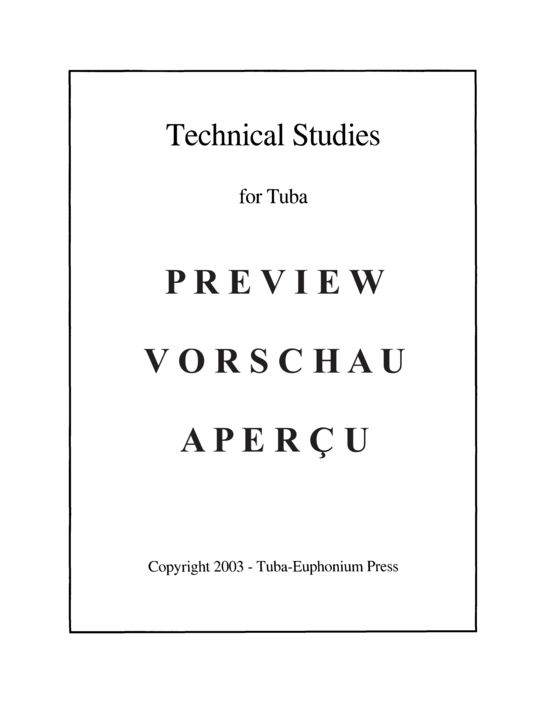 Product gallery: Page 3 of 19 Technical Studies for Tuba , , (Tuba Solo)