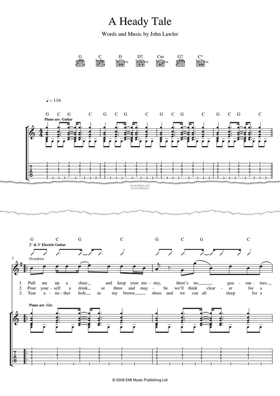 Product gallery: Page 1 of 1 A Heady Tale, The Fratellis