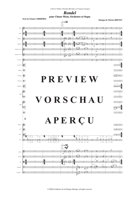 gallery: Rondel , , (Gemischter Chor, Orchester) nur Partitur