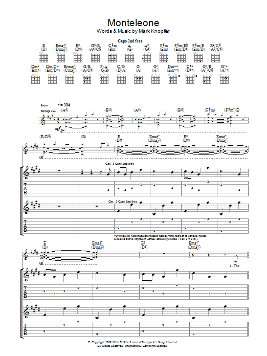Produktgalerie: Seite 1 von 1 Monteleone, Mark Knopfler, Gitarre