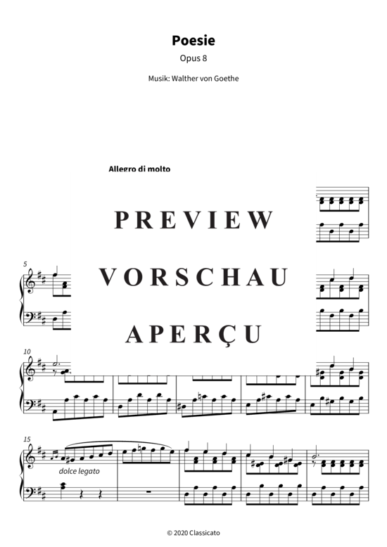 Product gallery: Page 4 of 9 Poesie - Opus 8 , , Piano Solo