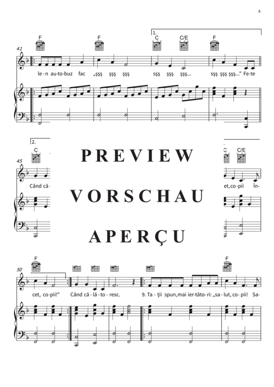 Produktgalerie: Seite 7 von 8 Autobuzul, , (Gesang + Klavier, Gitarre)