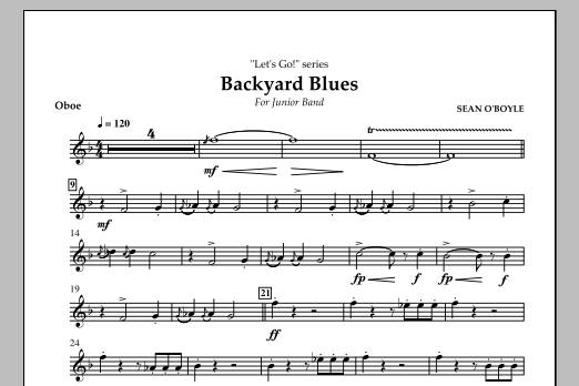 Produktbild zu:  Backyard Blues - Oboe - 